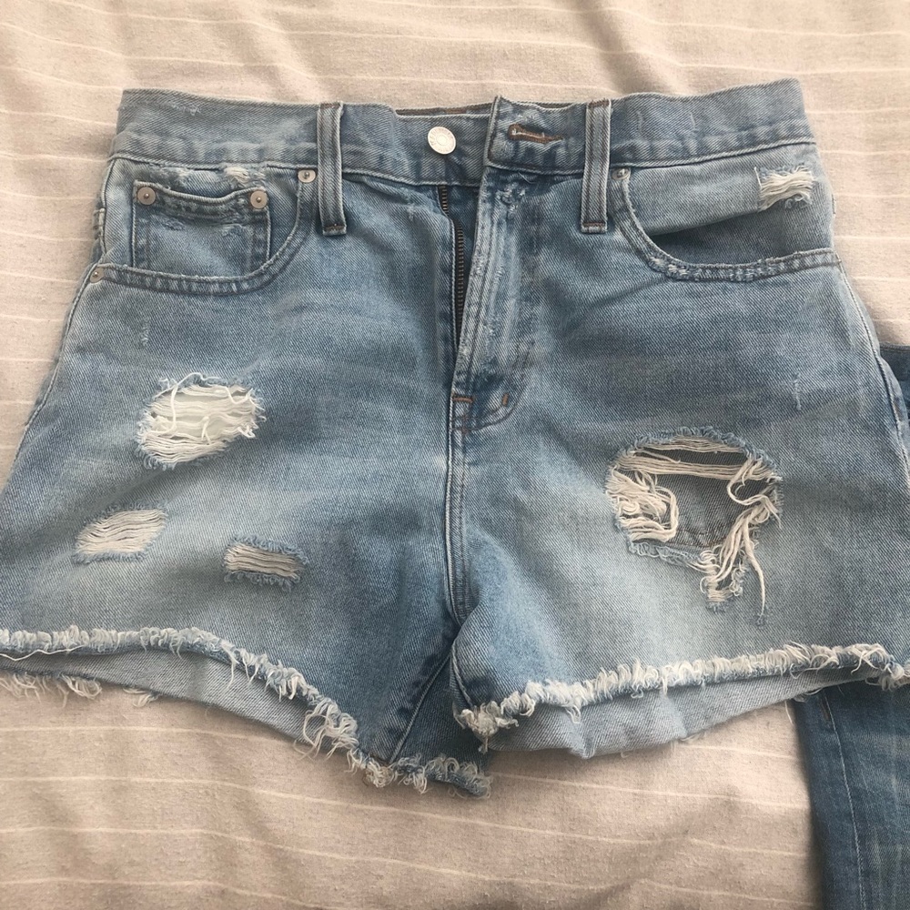 Madewell perfect Jean shorts
